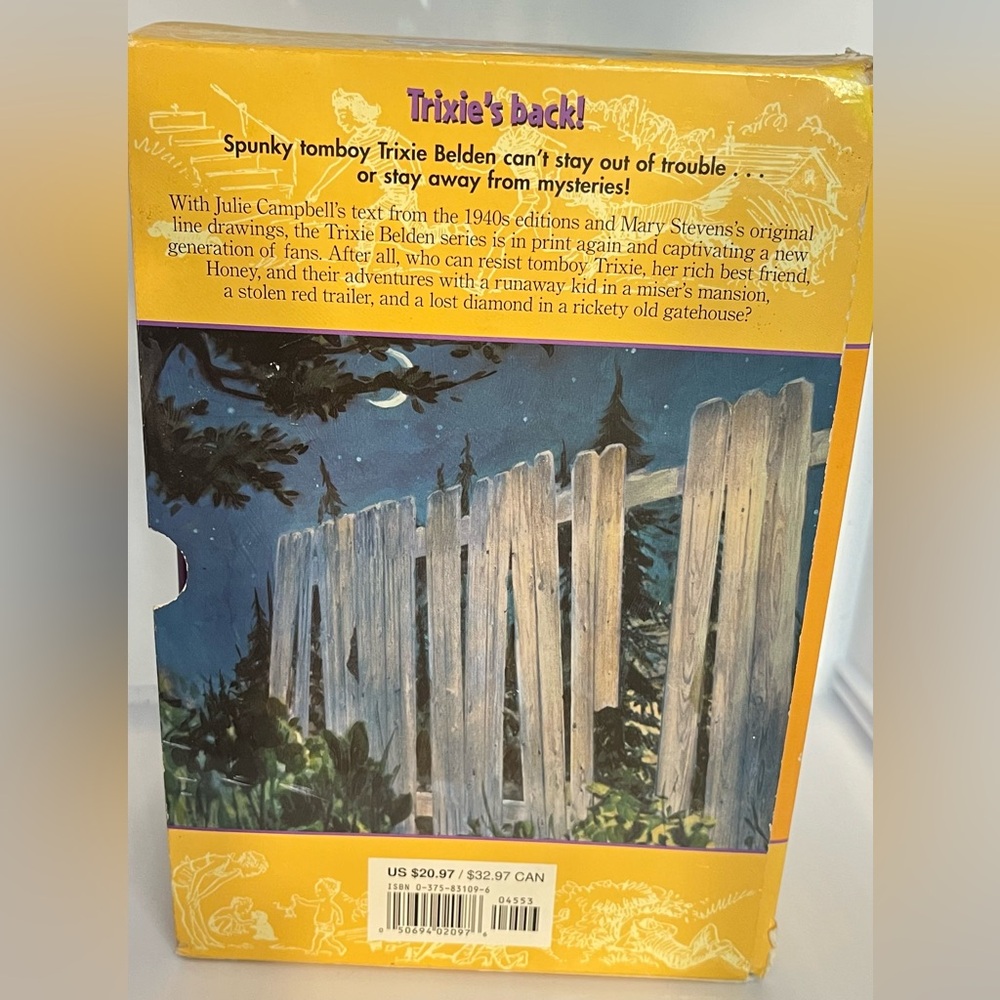 TRIXIE BELDEN Hardcover Boxed Set 1-3 Julie Campbell 2003 Mystery Book Lot - Picture 3 of 9